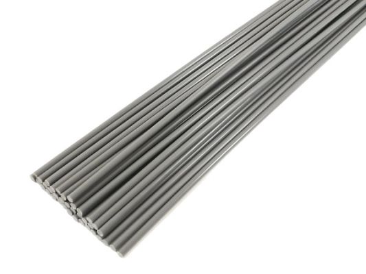 Plastique baguettes de soudure PVC-U rigide 5mm Ronde Gris 1kg barres